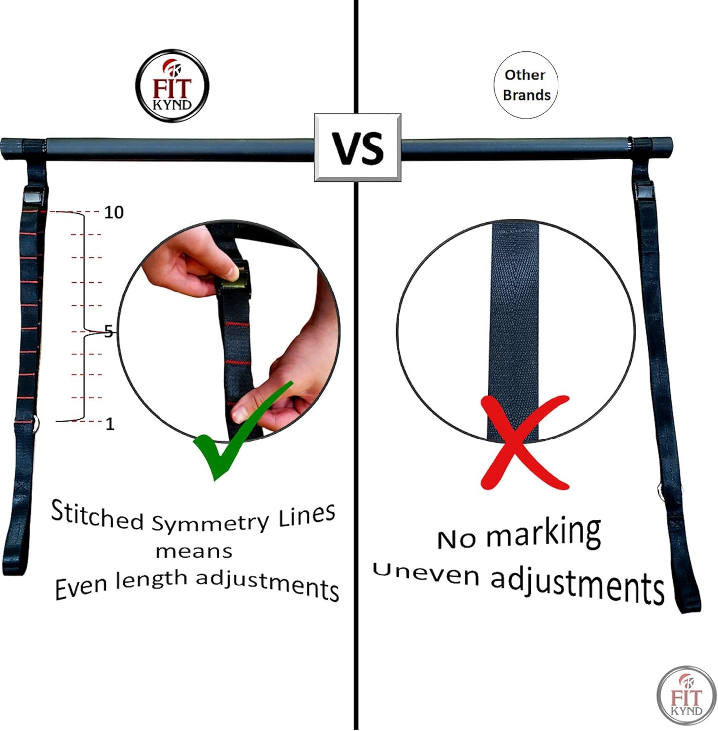 Pilates Bar with Resistance Bands - Premium | Portable Home Workout Equipment for Men/Women | at Home Workout Resistance Bands | Adjustable Length Resistance Band Straps | Full Body Workout